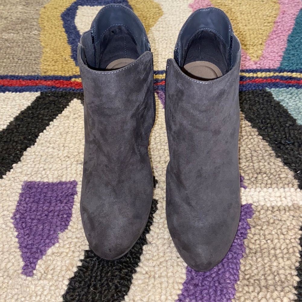 Gray Booties